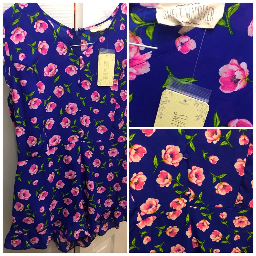 Floral Romper